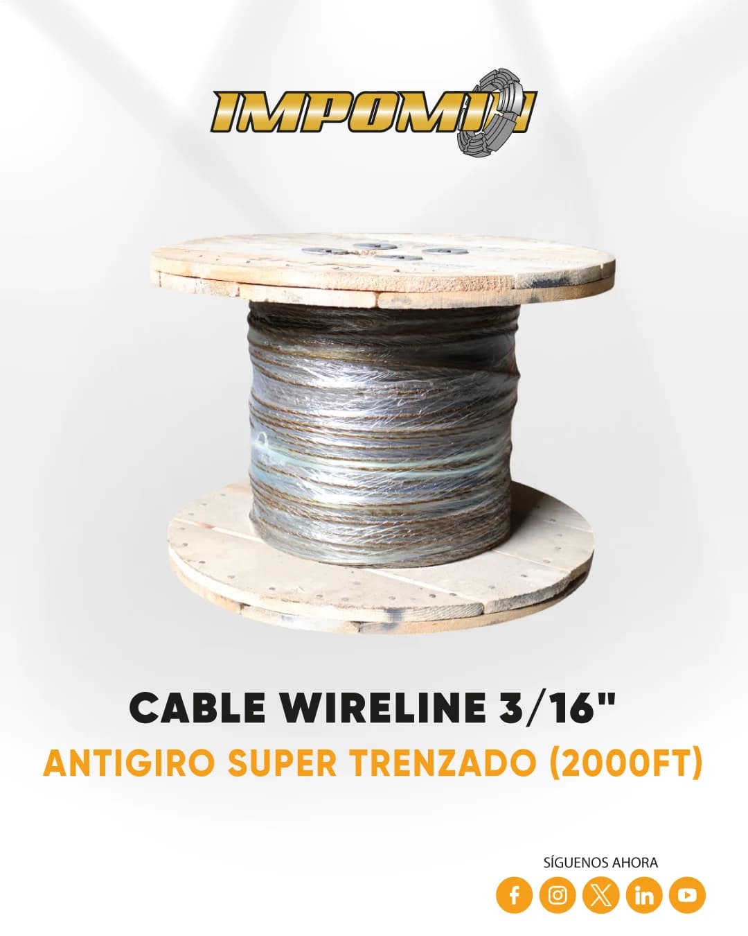 CABLE-WIRELINE-316-ANTIGIRO-SUPER-TRENZADO-(2000FT) — IMPOMIN